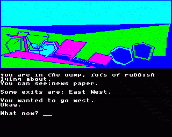 Stig Of The Dump Screenshot 17 (BBC Model B)