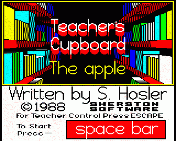 Teacher's Cupboard Screenshot 19 (BBC Model B)