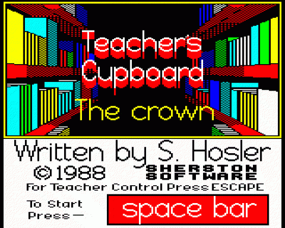 Teacher's Cupboard Screenshot 25 (BBC Model B)