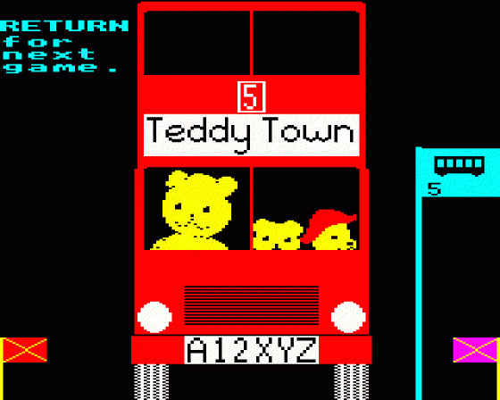 Teddy Bears' Rainy Day Screenshot 40 (BBC Model B)