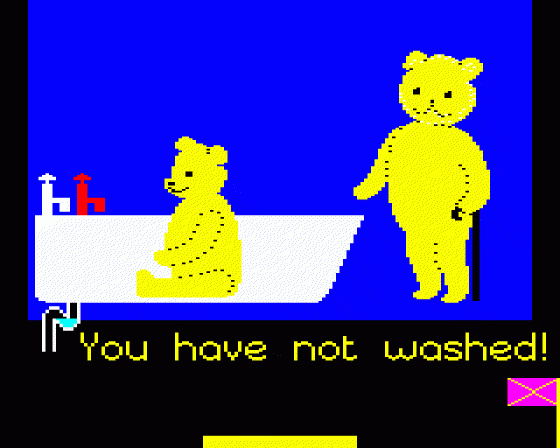 Teddy Bears' Rainy Day Screenshot 60 (BBC Model B)