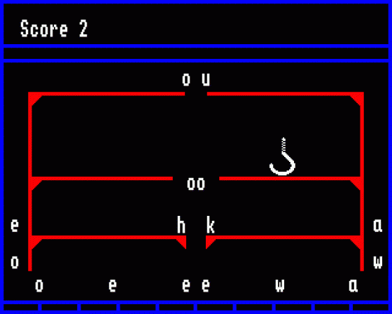 Vowel Digraphs Screenshot 6 (BBC Model B)