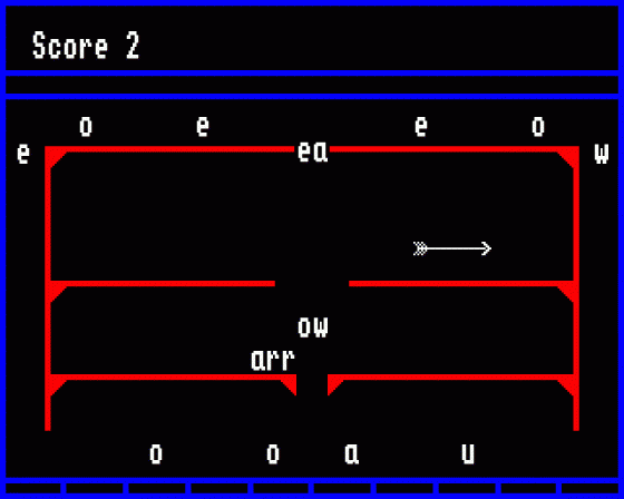 Vowel Digraphs Screenshot 11 (BBC Model B)