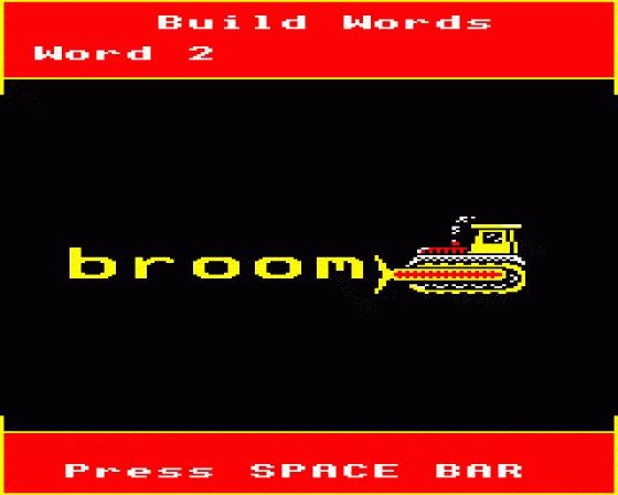 Word Builder MKII Screenshot 10 (BBC Model B)