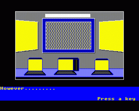 Zillion Screenshot 12 (BBC Model B)