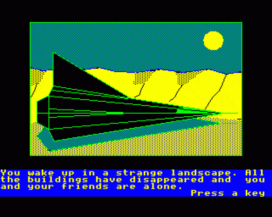 Zillion Screenshot 14 (BBC Model B)