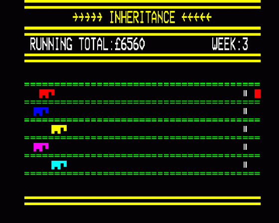 Inheritance Screenshot 8 (BBC Model B)