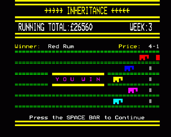 Inheritance Screenshot 9 (BBC Model B)