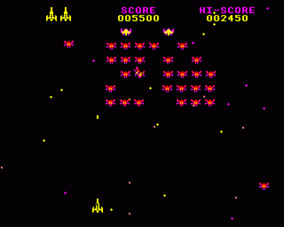 Galaxian Screenshot 5 (BBC Model B)