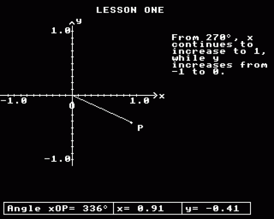 Introduction To Trigonometry Screenshot 11 (BBC Model B)