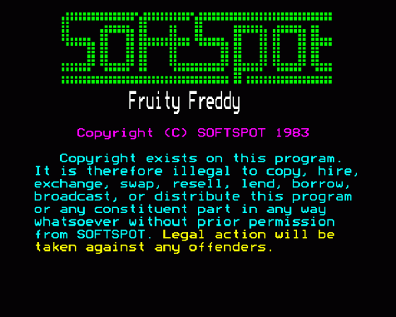 Fruity Freddy