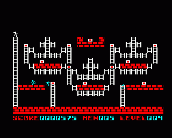 Lode Runner Screenshot 6 (BBC Model B)