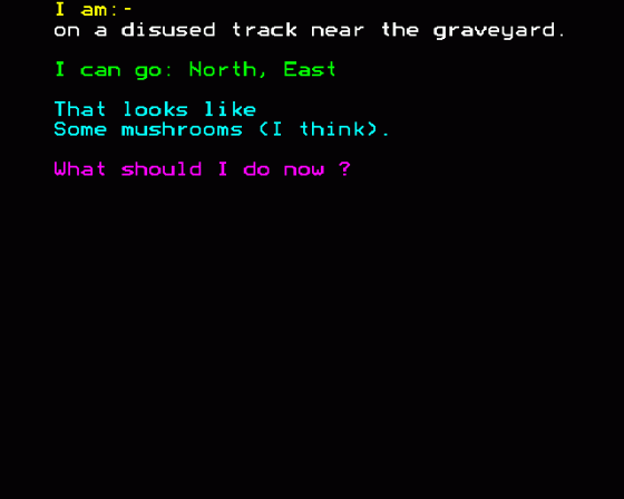The Forest Of Doom Screenshot 6 (BBC Model B)