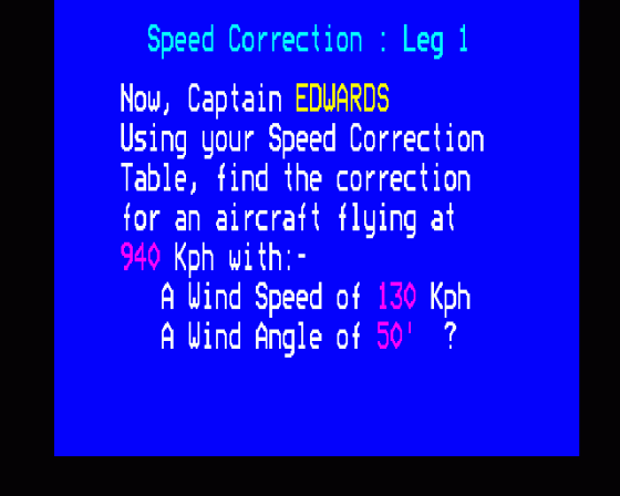 Flight Path Screenshot 11 (BBC Model B)