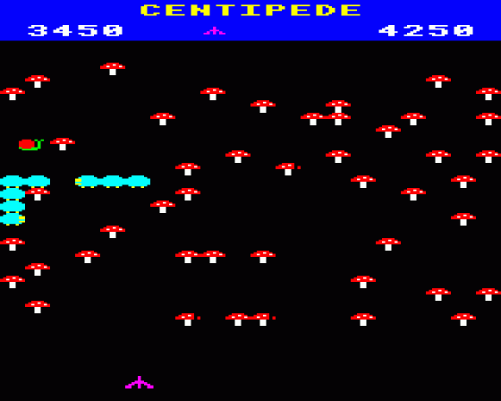 Centipede Screenshot 10 (BBC Model B)