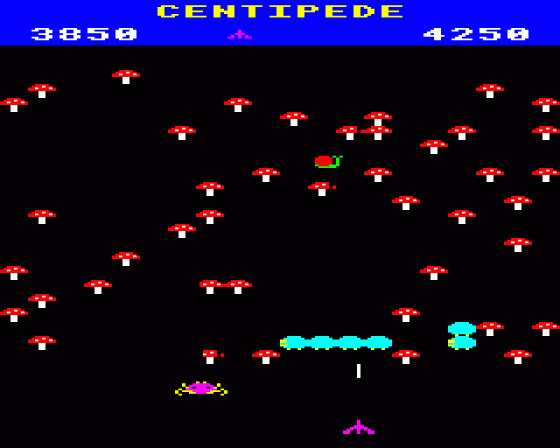 Centipede Screenshot 11 (BBC Model B)