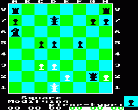 Chess Screenshot 5 (BBC Model B)