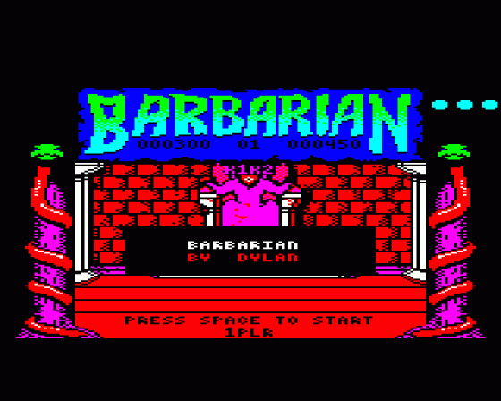 Barbarian Screenshot 10 (BBC B/B+/Master 128)