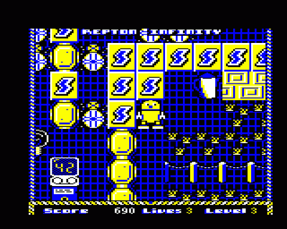 Repton Infinity Screenshot 22 (BBC Master Compact)