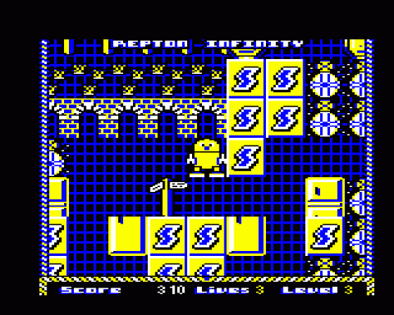 Repton Infinity Screenshot 33 (BBC Master Compact)