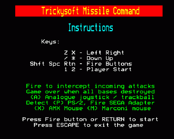 Missile Command