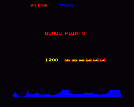 Missile Command Screenshot 7 (BBC B/B+/Master 128)