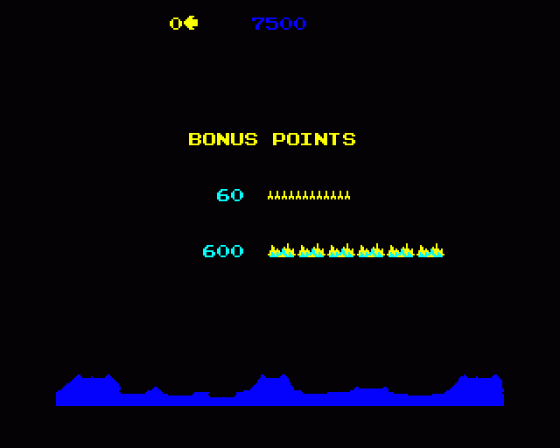 Missile Command Screenshot 8 (BBC B/B+/Master 128)