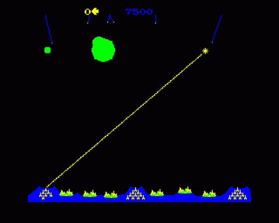 Missile Command Screenshot 10 (BBC B/B+/Master 128)