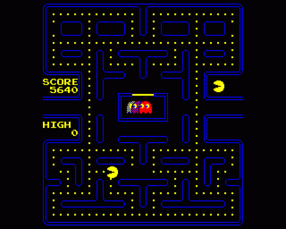 Pac-Man Screenshot 6 (BBC B/B+/Master 128)