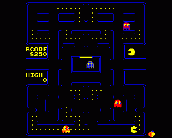 Pac-Man Screenshot 8 (BBC B/B+/Master 128)