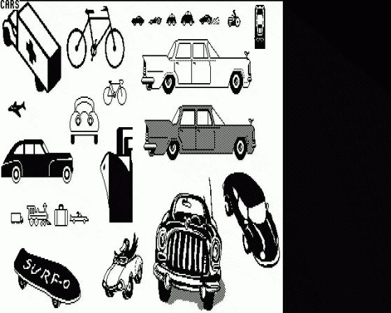 Hi-Res Clip Art 1 Screenshot 6 (BBC B/B+/Master 128)