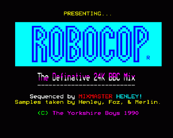 Robocop Mix