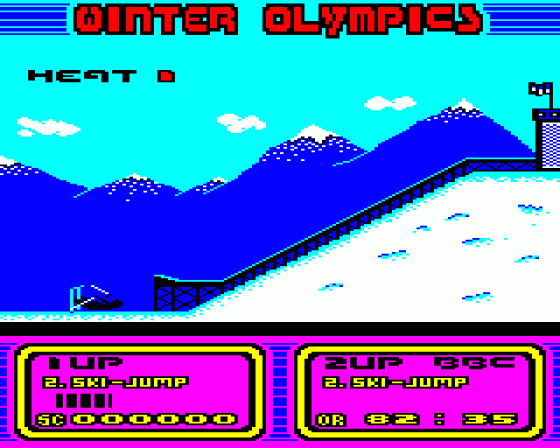 Winter Olympics Screenshot 7 (BBC B/B+/Master 128)