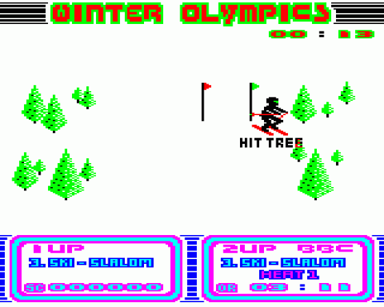 Winter Olympics Screenshot 11 (BBC B/B+/Master 128)