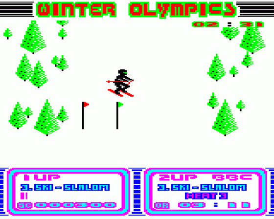 Winter Olympics Screenshot 14 (BBC B/B+/Master 128)