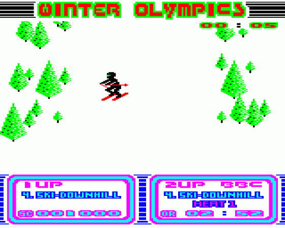 Winter Olympics Screenshot 17 (BBC B/B+/Master 128)