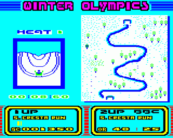 Winter Olympics Screenshot 20 (BBC B/B+/Master 128)