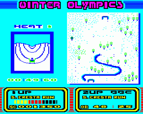 Winter Olympics Screenshot 21 (BBC B/B+/Master 128)