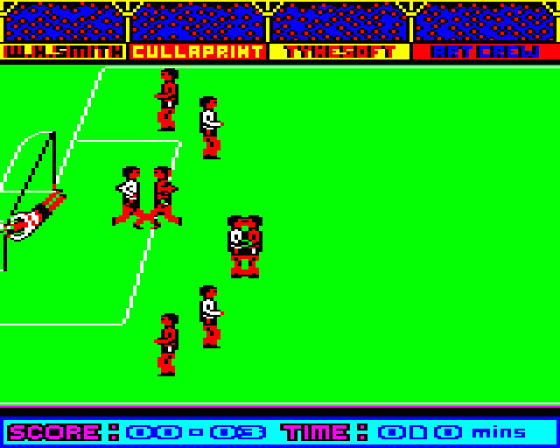 Goal! Screenshot 5 (BBC Model B)