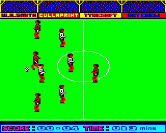 Goal! Screenshot 6 (BBC Model B)