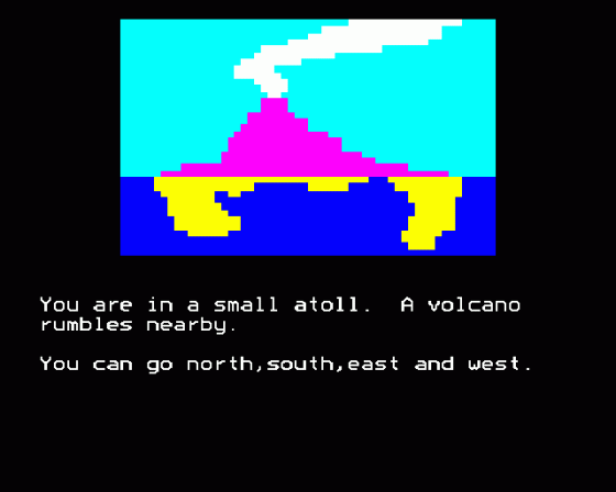 Sea Adventure Screenshot 5 (BBC Model B)