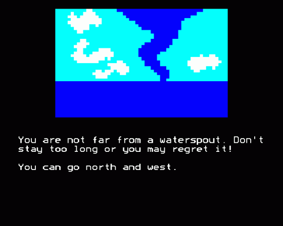 Sea Adventure Screenshot 7 (BBC Model B)