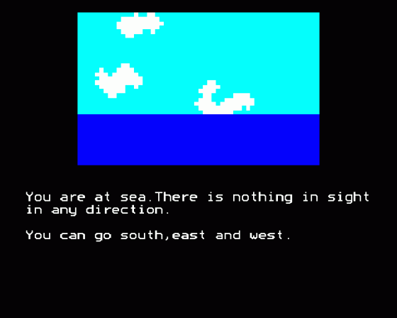 Sea Adventure Screenshot 9 (BBC Model B)