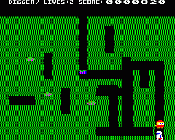 Digger Screenshot 13 (BBC Model B)