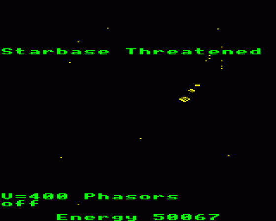 Galaxy Raiders Screenshot 5 (BBC Model B)