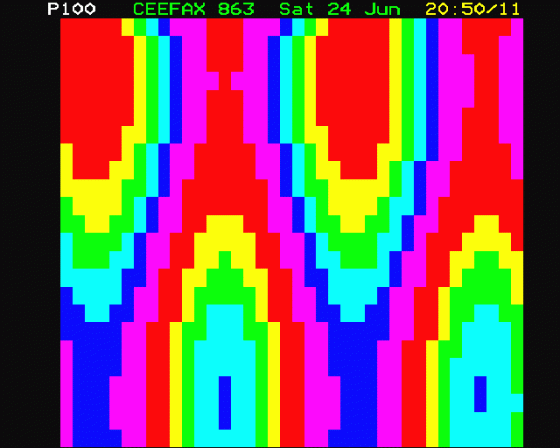 Teletextr Screenshot 8 (BBC Master 128)