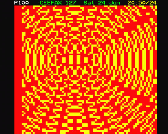 Teletextr Screenshot 10 (BBC Master 128)