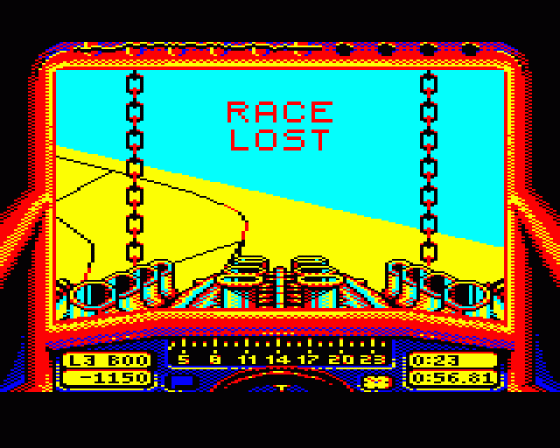 Stunt Car Racer Screenshot 17 (BBC Master 128)