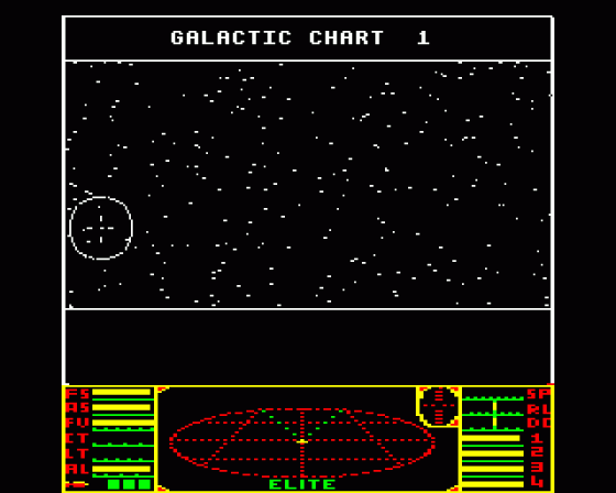 Elite Screenshot 6 (BBC Master Compact)