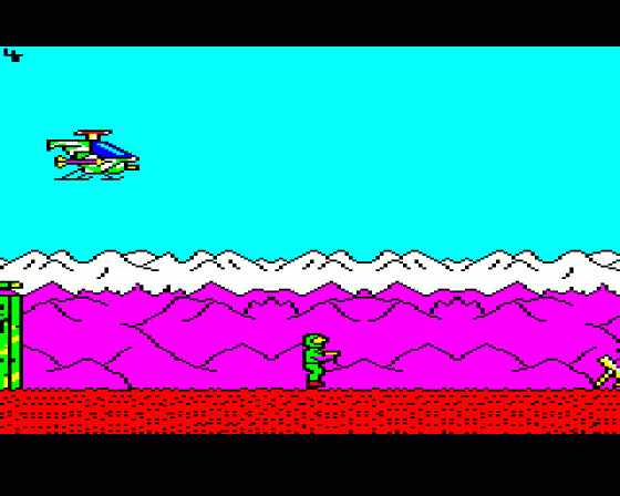 Stryker's Run Screenshot 8 (BBC Master Compact)